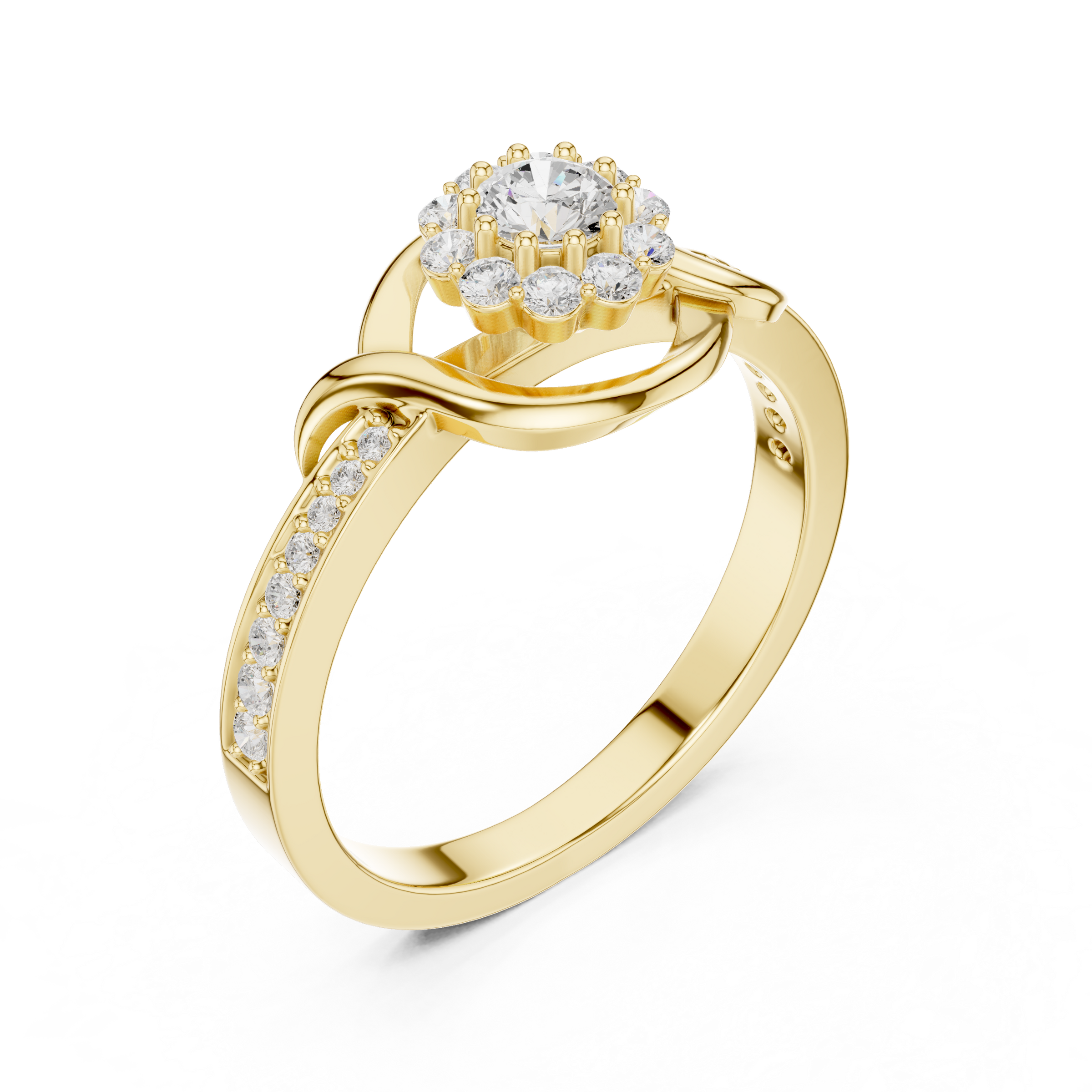 Endless Eternity Love Lab Diamond Ring For Gifting
