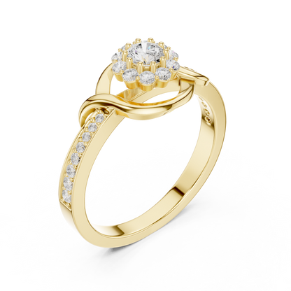 Endless Eternity Love Lab Diamond Ring For Gifting