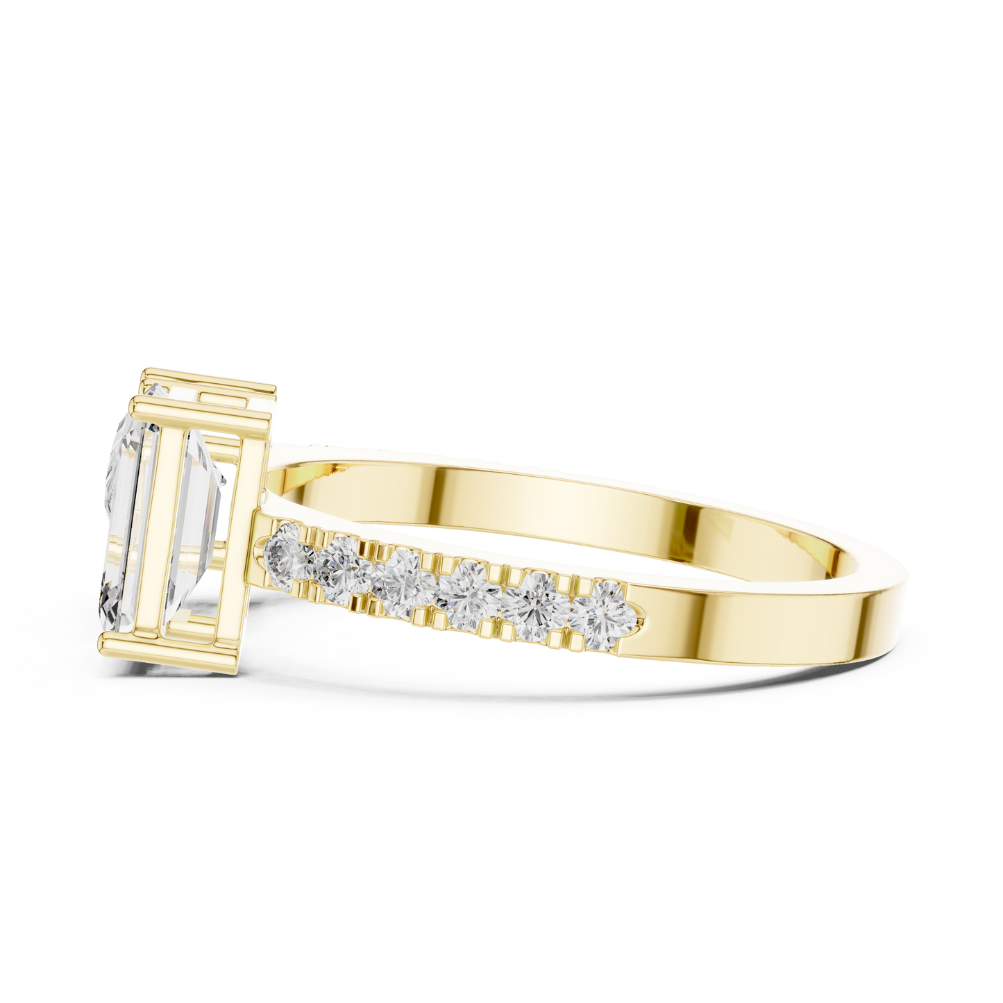 You & Me For Life Twin Spark Lab Diamond Ring