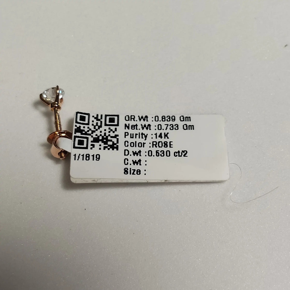 1819 Earring