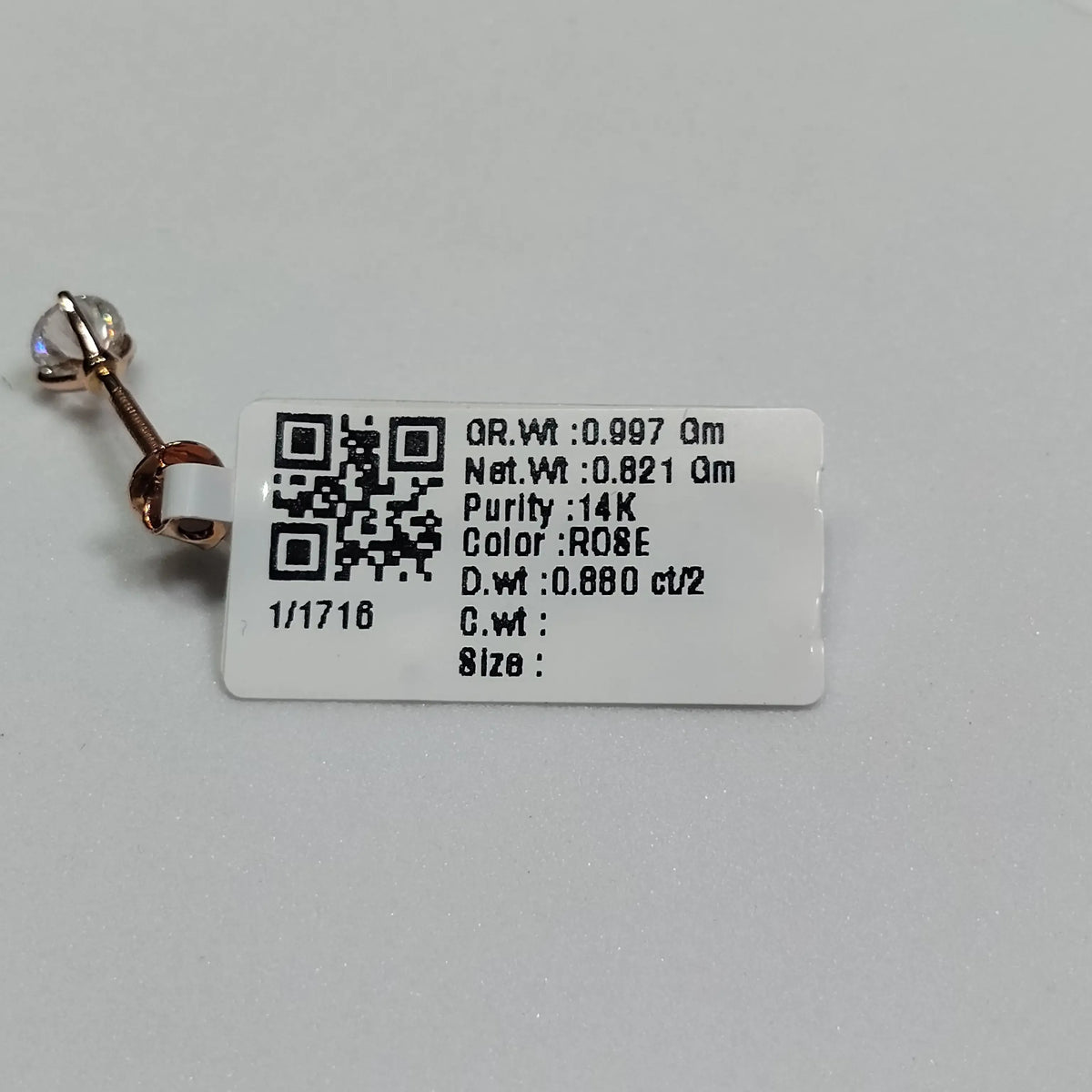 1716 Earring