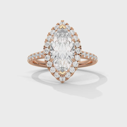 Evelyn 2 Carat Solitaire Lab Grown Diamond Anniversary Ring