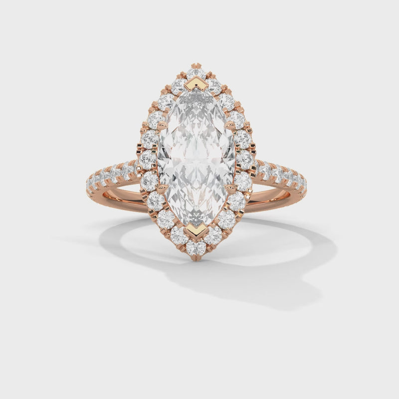 Evelyn 2 Carat Solitaire Lab Grown Diamond Anniversary Ring