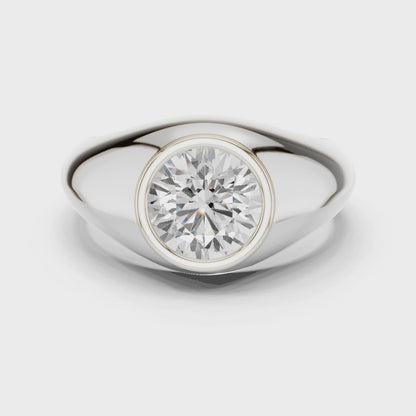 Sacred Strength – 2 Carat Lab Diamond Wedding Ring for Men