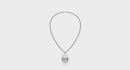 Dome Tassel Forever Lab Diamond Mangalsutra For Bride