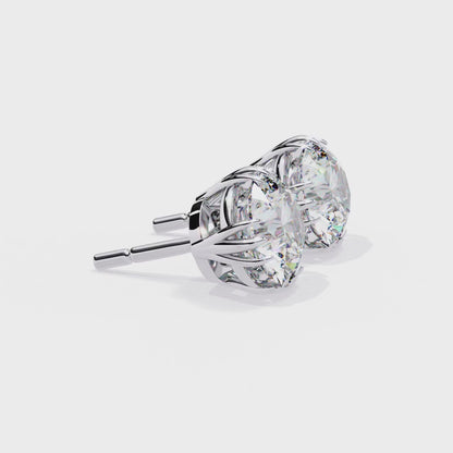 1.5 Carat Lab Diamonds Stud Earrings For Women