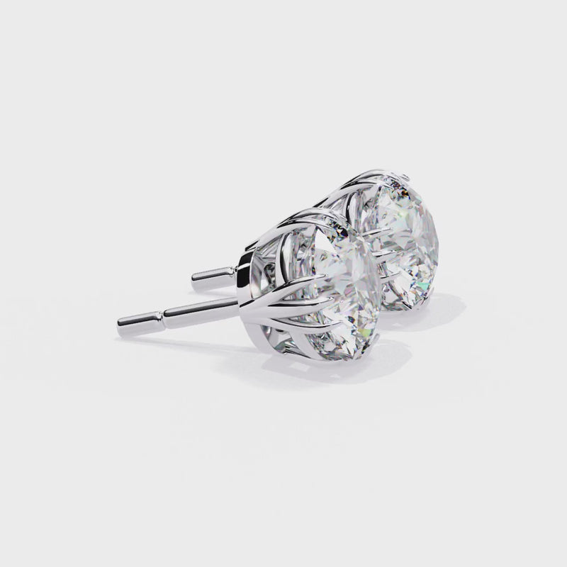 1.5 Carat Lab Diamonds Stud Earrings For Women