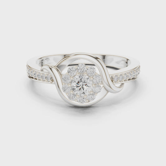 Endless Eternity Love Lab Diamond Ring For Gifting