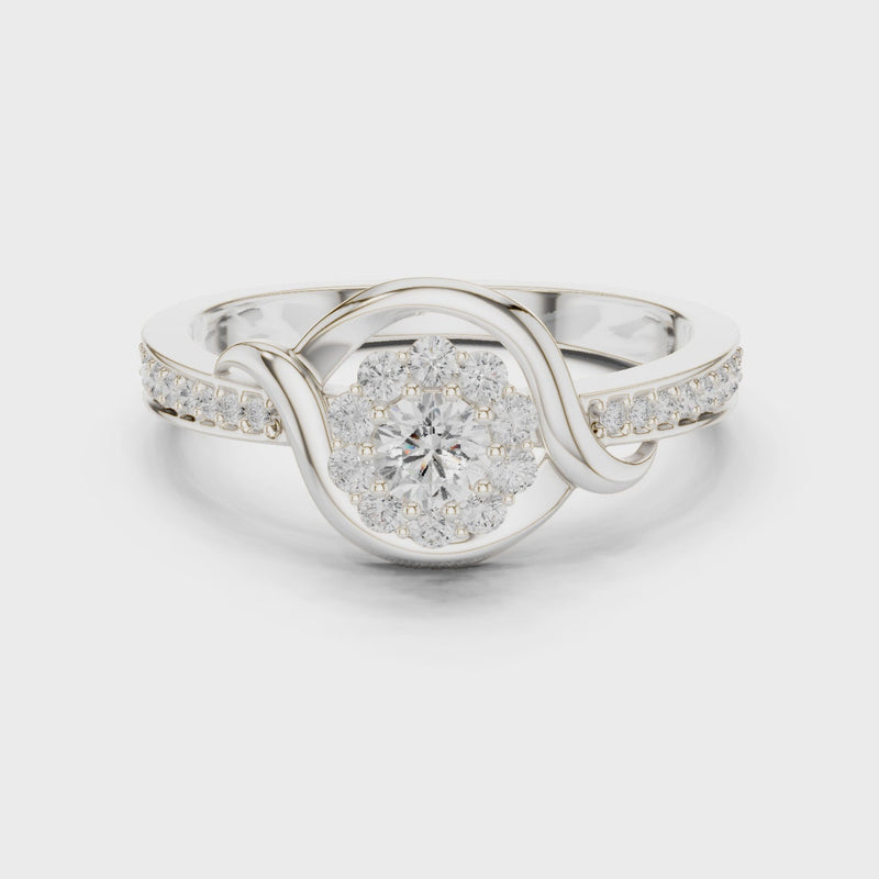 Endless Eternity Love Lab Diamond Ring For Gifting