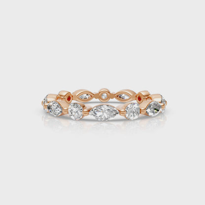 Eternal Harmony Diamond Band Ring