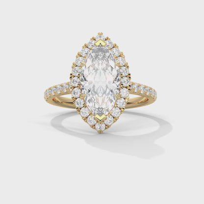 Evelyn 2 Carat Solitaire Lab Grown Diamond Anniversary Ring