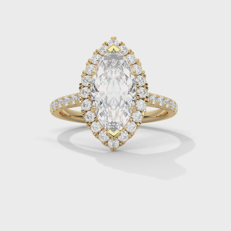 Evelyn 2 Carat Solitaire Lab Grown Diamond Anniversary Ring