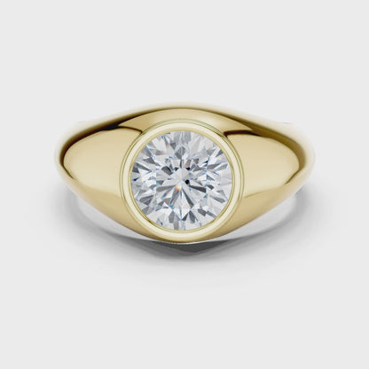 Sacred Strength – 2 Carat Lab Diamond Wedding Ring for Men