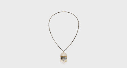 Dome Tassel Forever Lab Diamond Mangalsutra For Bride