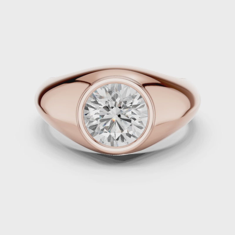 Sacred Strength – 2 Carat Lab Diamond Wedding Ring for Men