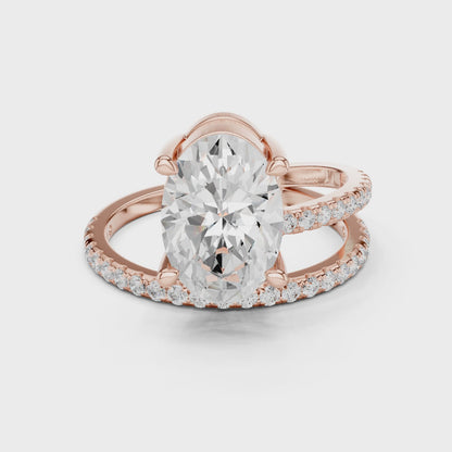 Symbol Of Togetherness 3 Carat Lab Grown Diamond Ring