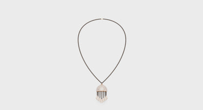 Dome Tassel Forever Lab Diamond Mangalsutra For Bride