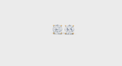 Classic Blissful Solitaire Lab Diamond Martini Studs Earrings