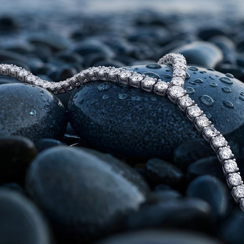 Diamond Y-Lariat Necklace — view 3